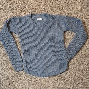 SO Gray Knit Sweater